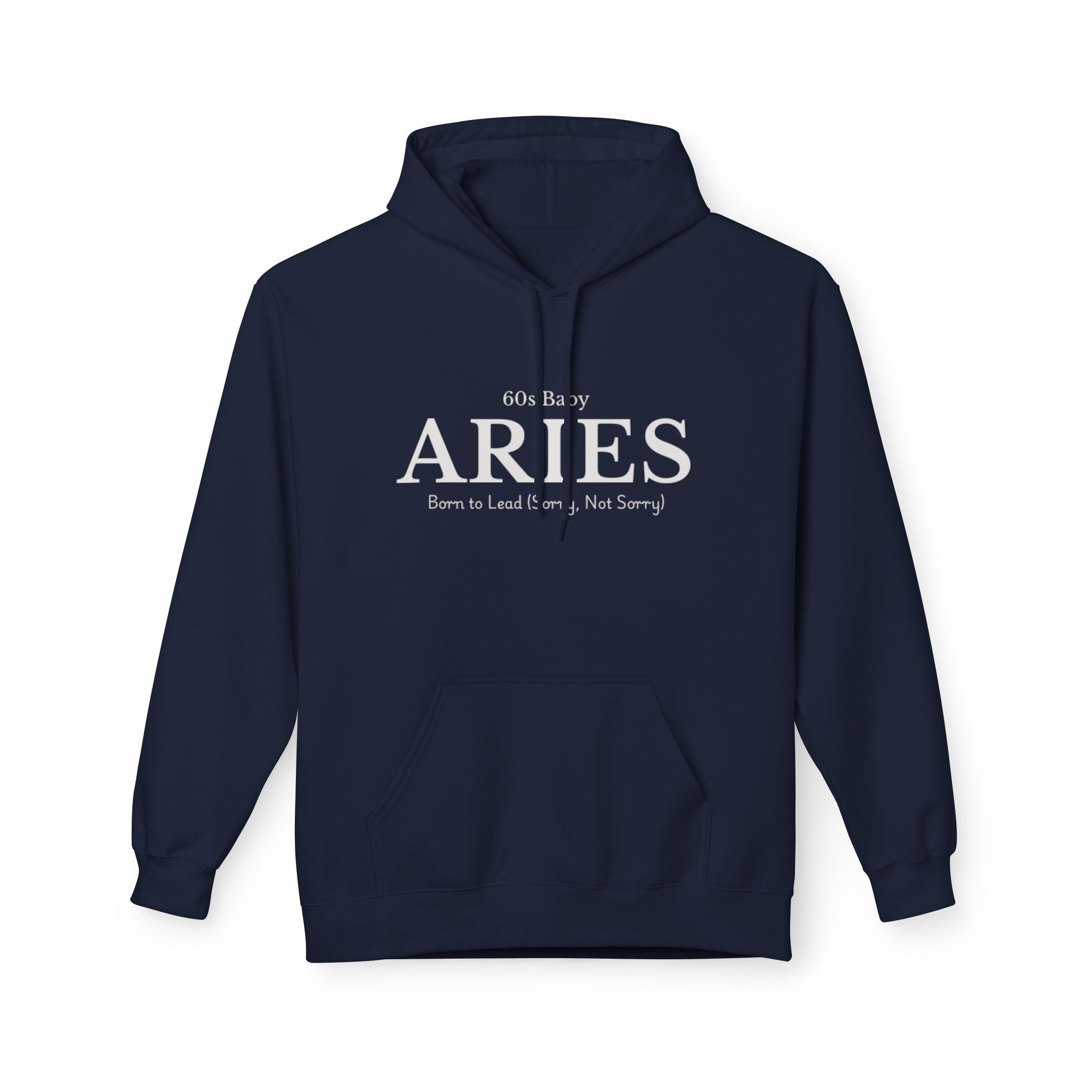 Aries 60s Baby Zodiac Hoodie Retro Astrology Sweatshirt | Horoscope Hoodie For Aries | Vintage Zodiac Gift | Aries Birthday Gift Idea