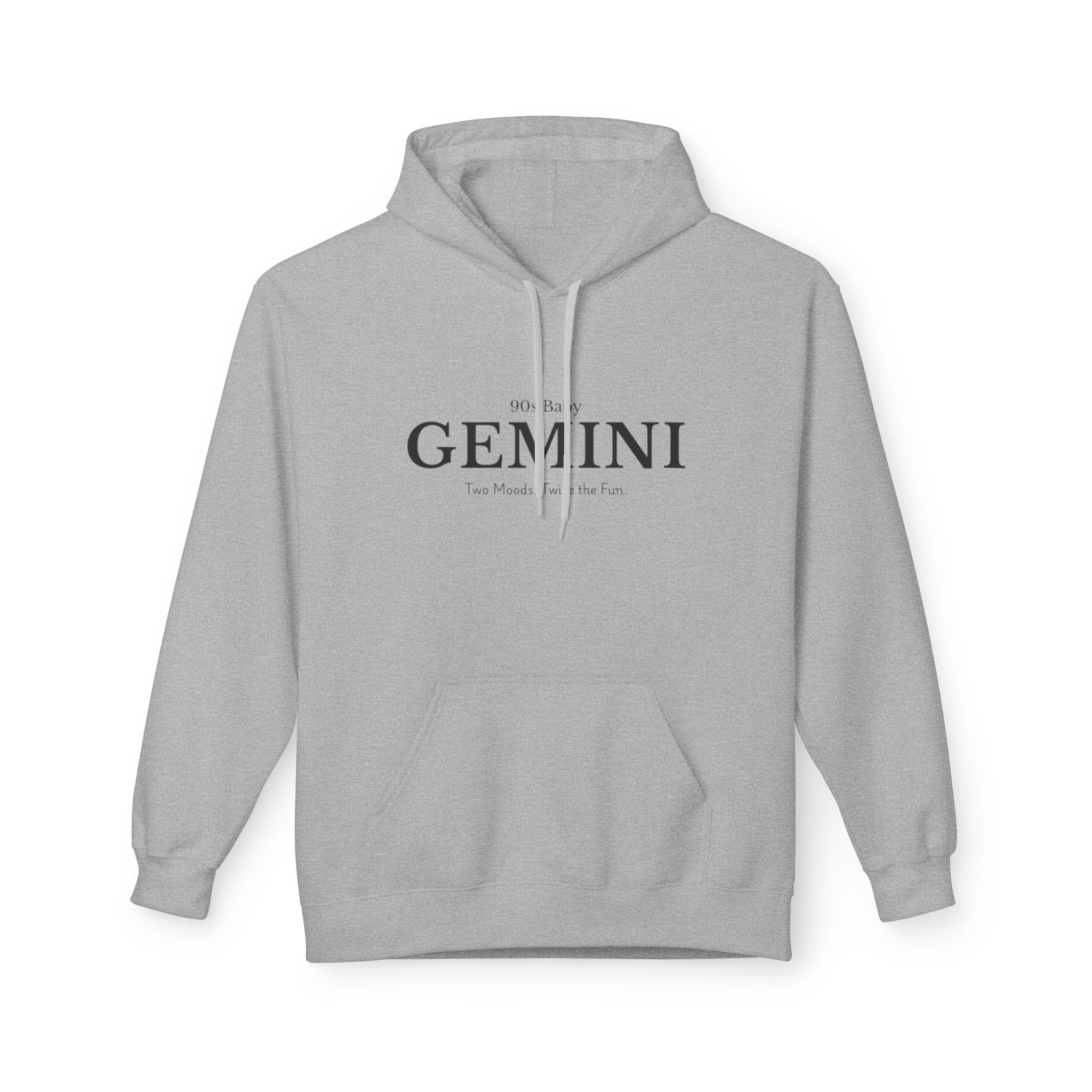 Gemini 90s Baby Zodiac Hoodie Retro Astrology Sweatshirt | Gemini Horoscope Hoodie | Astrology Gift For Gemini | Birthday Gift Idea