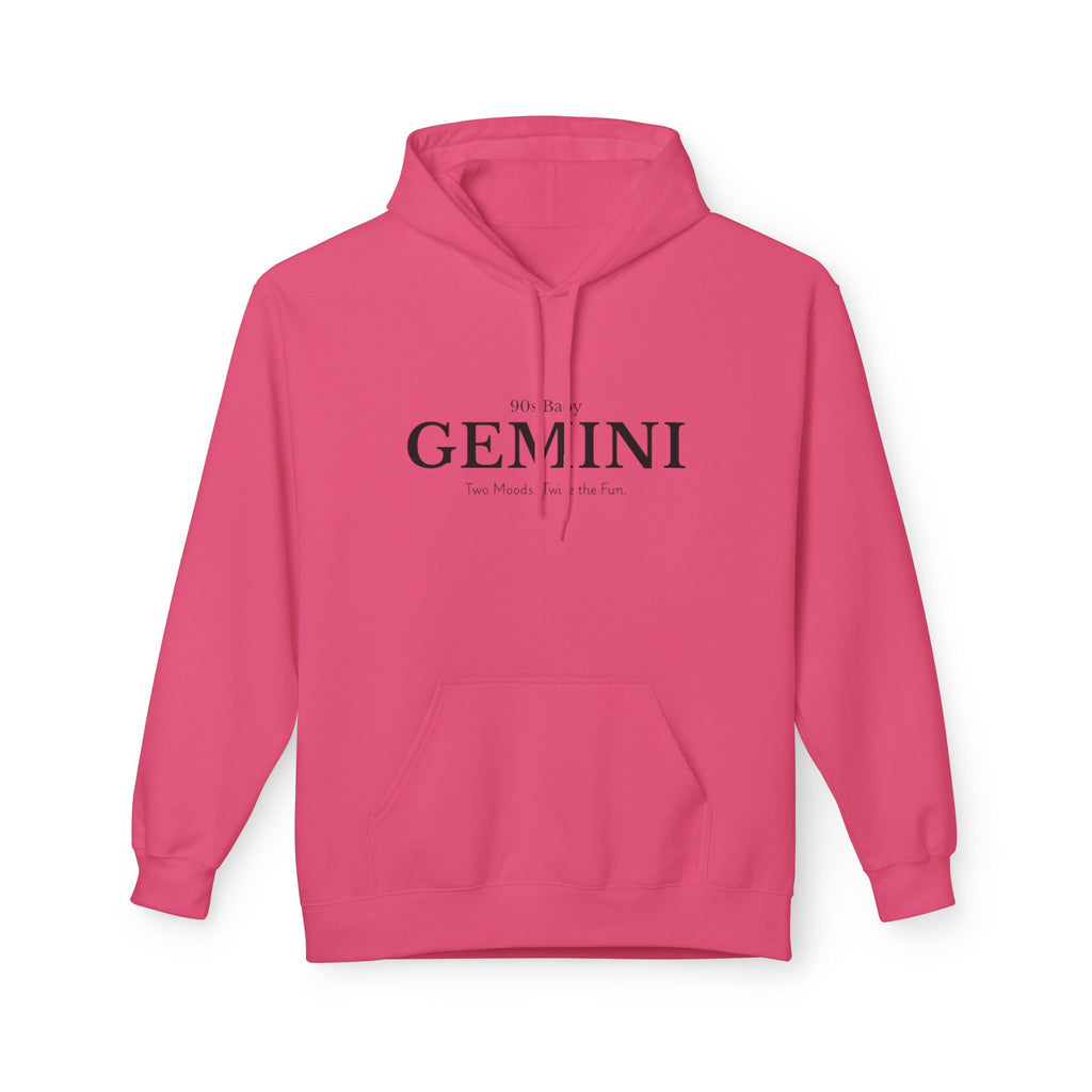 Gemini 90s Baby Zodiac Hoodie Retro Astrology Sweatshirt | Gemini Horoscope Hoodie | Astrology Gift For Gemini | Birthday Gift Idea