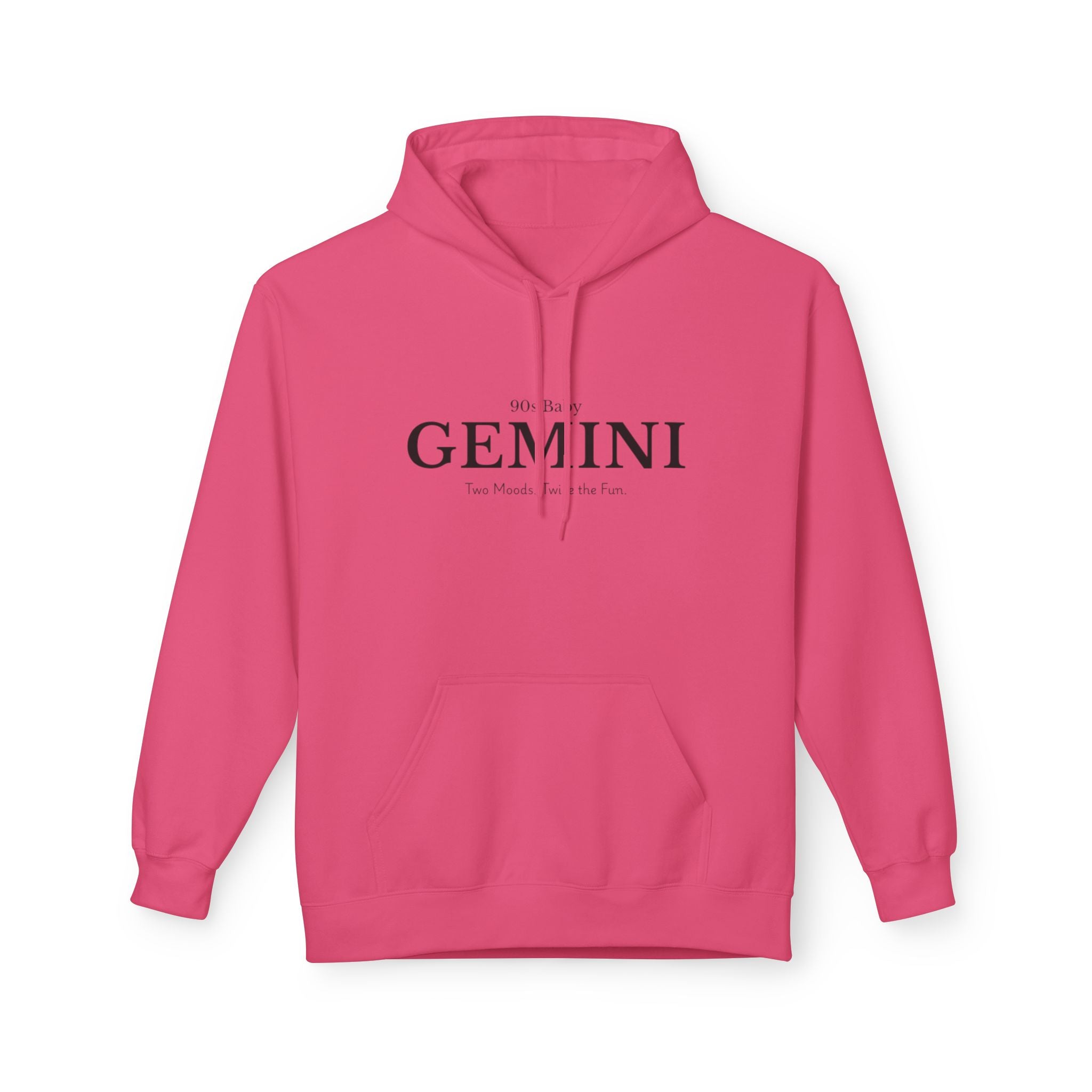 Gemini 90s Baby Zodiac Hoodie Retro Astrology Sweatshirt | Gemini Horoscope Hoodie | Astrology Gift For Gemini | Birthday Gift Idea